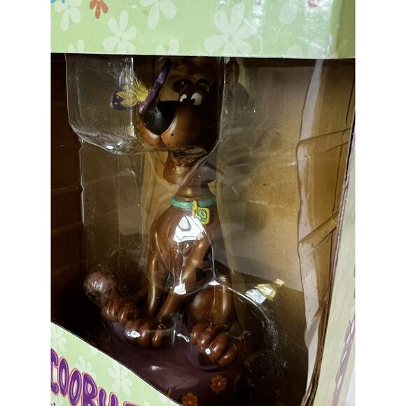 Vintage Scooby Doo Wobble Head Statue Bobblehead Cartoon Network Butterfly Nose - Picture 2 of 7